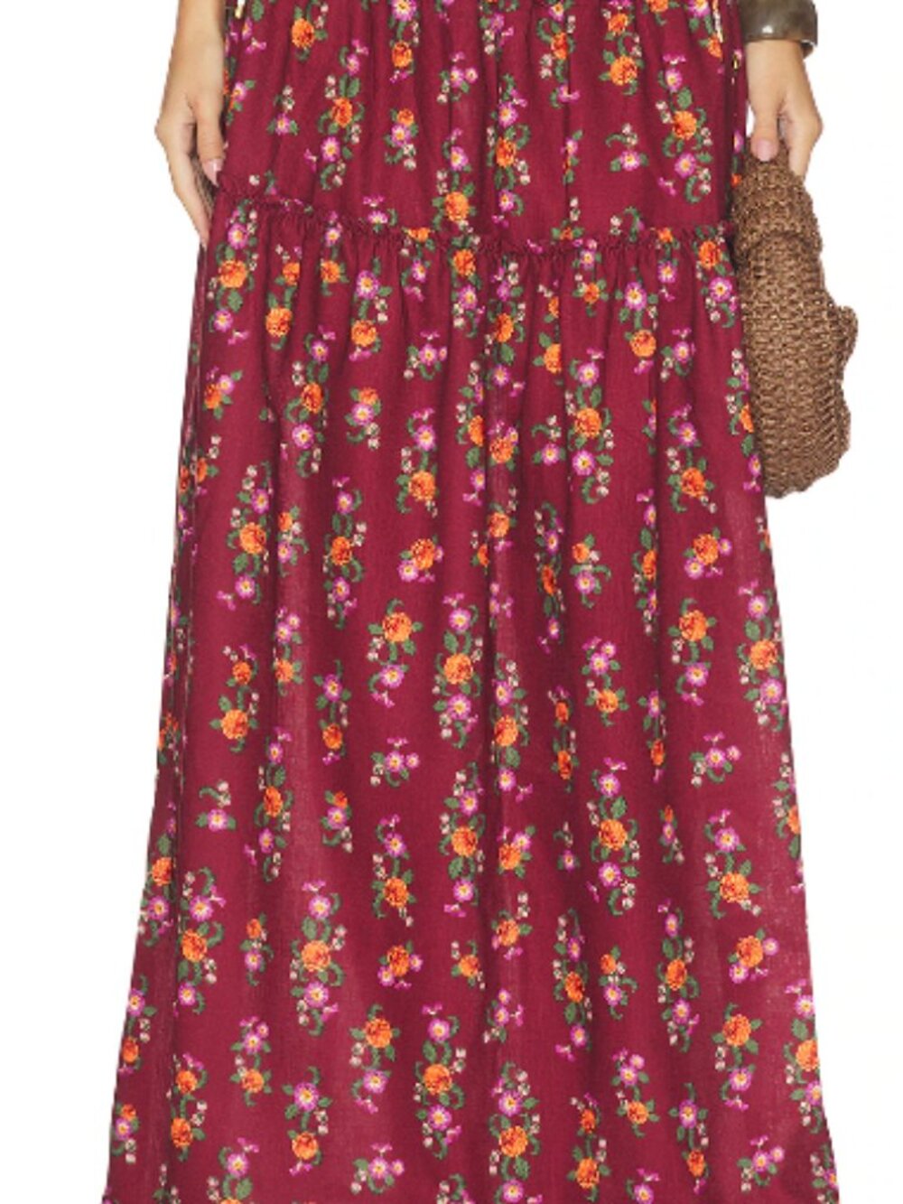 NWT REVOLVE x Agua Bendita Jenna Skirt Size S